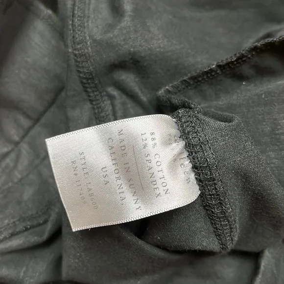 FRANK & EILEEN Murphy Billion Dollar Pants BLACK SIZE MEDIUM 1409